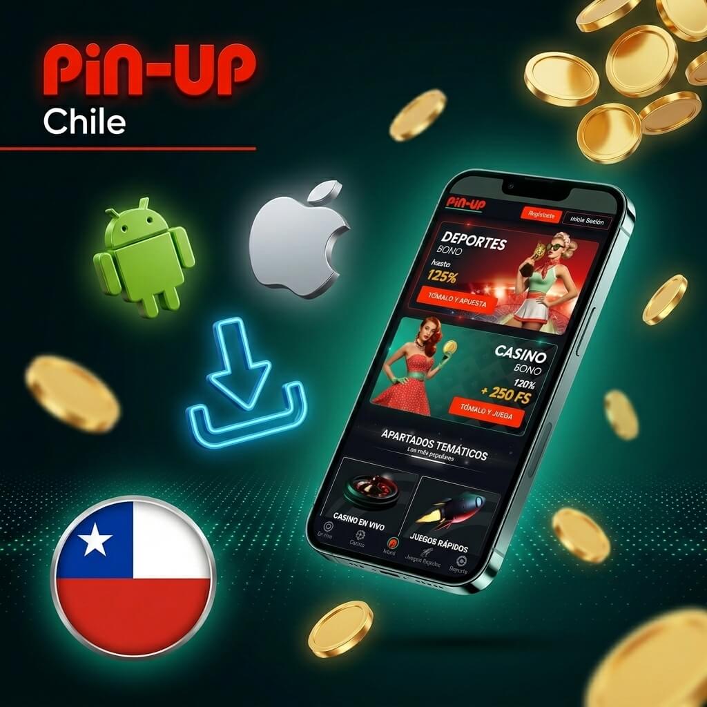 Aplicación móvil de Pin Up